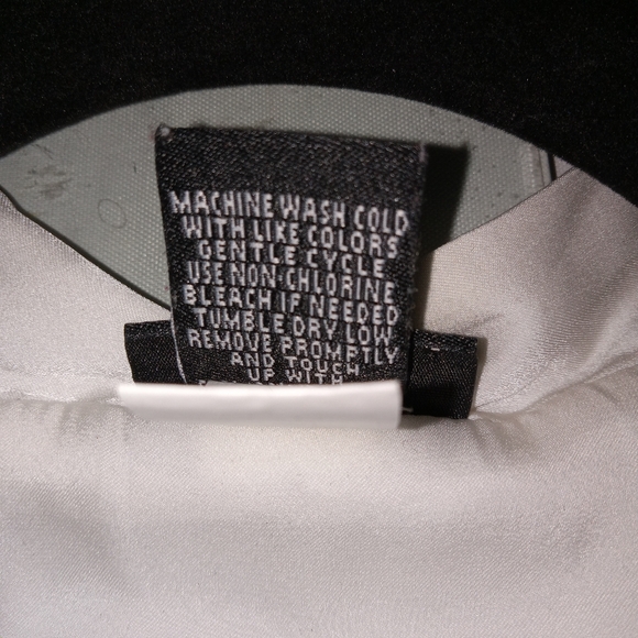 Torrid Cream Long Roll Tab Sleeve Faux Wrap Pullover 2 - Picture 7 of 9